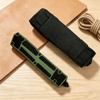 Couteau de chasse pliable portable en acier D2 avec manche en alliage d'aluminium T6, outil de poche EDC pour la survie en plein air