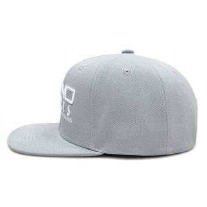 Gorra de béisbol snapback bordada con letras Marino Flores al por mayor, gorra de béisbol de ala plana estilo streetwear para hombre - Product Image 6