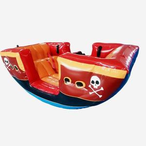 <span class=keywords><strong>Bateau</strong></span> gonflable Viking durable et étanche, avec siège à bascule, pour enfants, <span class=keywords><strong>jeu</strong></span> aquatique remorquable - Product Image 1