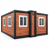 Maison conteneur personnalisée, bâtiment modulaire préfabriqué portable pour usage résidentiel, commercial, bureaux, dortoirs, camps