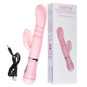 Vendita calda femminile di infatuazione coniglio vibratore lingua g-punto di massaggio bastone giardino di masturbazione anale giocattolo del sesso all'ingrosso - Product Image 1