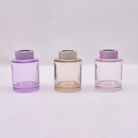 Bouteille en verre vide de 100 ml pour diffuseur à bâtonnets, avec sérigraphie personnalisée, pour huiles essentielles et parfums, et coffret cadeau – Vente en gros