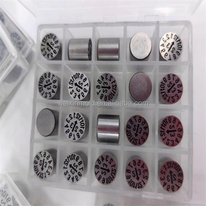 Ghim Kim Loại Kỹ Thuật Số Kép Bằng Thép Kim Loại Chính Xác Con Dấu Mã Ngày Tháng Năm Cho Khuôn Đúc Chết - Product Image 3