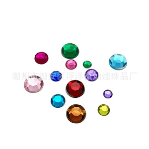 Flat Back Rhinestones Mixed Colors Small Round Acrylic Nail Art Decoration <b>Bling</b> <b>Bling</b> DIY Resin <b>Ornament</b> Chaozhou Origin - Product Image 5