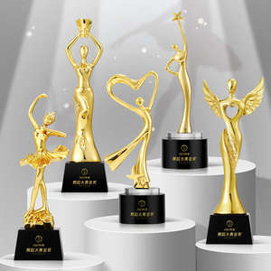 Estatuilla dorada <span class=keywords><strong>de</strong></span> alta calidad, resina <span class=keywords><strong>de</strong></span> baile, trofeo <span class=keywords><strong>de</strong></span> cristal, agencia, letras <span class=keywords><strong>de</strong></span> <span class=keywords><strong>Ballet</strong></span> para niños, competición <span class=keywords><strong>de</strong></span> <span class=keywords><strong>ballet</strong></span> creativo PR - Product Image 3