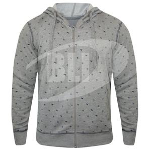 เสื้อฮู้ดมีซิปสำหรับผู้ชายเสื้อมีฮู้ดผ้าฟลีซแบบ100% มีซิปโลโก้ตามสั่งล่าสุด2025 - Product Image 1