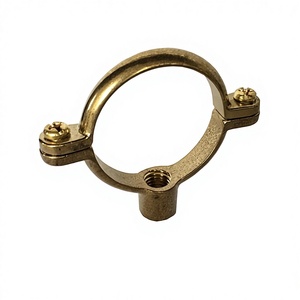 Clips de tuyauterie personnalisés de 15 mm à 108 mm, en laiton moulé sous pression, anneau Munsen simple en laiton, anneau Munsen pour tuyauterie en laiton - Product Image 3
