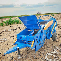 Hongri 4USJ-1.5 Boîte de vitesses à haute productivité Machine de ramassage de pierres à grande traction pour plage et ferme