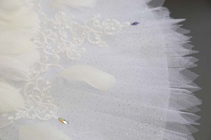 100% fatto a mano bianco floreale cigno lago bambini gonfio soffice <span class=keywords><strong>ragazze</strong></span> adulte costumi di danza professionale Tutu di balletto per <span class=keywords><strong>ragazze</strong></span> - Product Image 6