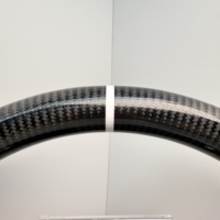 Volant en cuir semi-perforé personnalisé avec fibre de carbone pour F10 F20 F30 F32 F36 M3 F80 M4 F82 M2 F87 X5 E70 E71 E90 E92