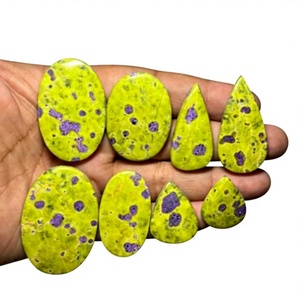 FAIJAN GEMS - Cuentas Sueltas de Atlantisita Natural de Alta Calidad, Maravillosas Cuentas de Cuarzo Cristal en Forma de Pera, Ágata, Piedra Preciosa para Collar, Premium - Product Image 1