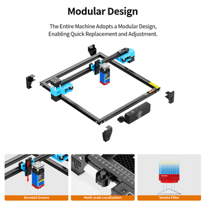 Twotrees TTS-55 Pro Máy khắc Laser máy tính để bàn cắt laser khắc cho Gỗ Kim Loại Acrylic da tự làm chuyên nghiệp sử dụng - Product Image 4