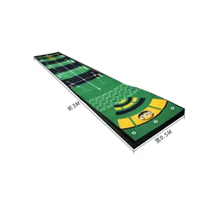 Trong nhà Golf Putter huấn luyện viên Mat vui vẻ thảm với cỏ nhân tạo cho thực hành