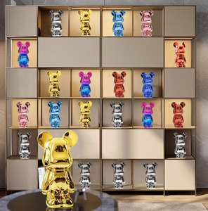 Venta Directa de Fábrica a Precios Preferenciales, Artesanías de Interior, Decoración del Hogar, Artesanías de Resina Animal, Esculturas Modernas, <span class=keywords><strong>Bearbrick</strong></span> de Resina - Product Image 4