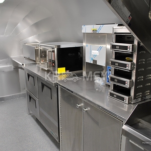 Carrito Móvil de Comida 2025, Remolque de Comida Rápida para Catering y Concesiones, OEM, Totalmente Equipado, Camión de Comida para Helados - Product Image 5