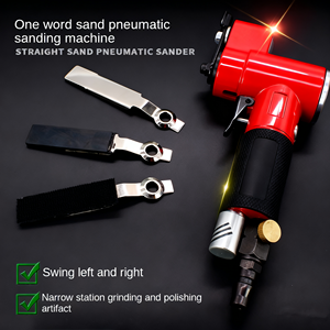 Ponceuse pneumatique oscillante à <span class=keywords><strong>action</strong></span> gauche/droite outil de finition de surface industrielle pour polissage de moules en métal portable - Product Image 2