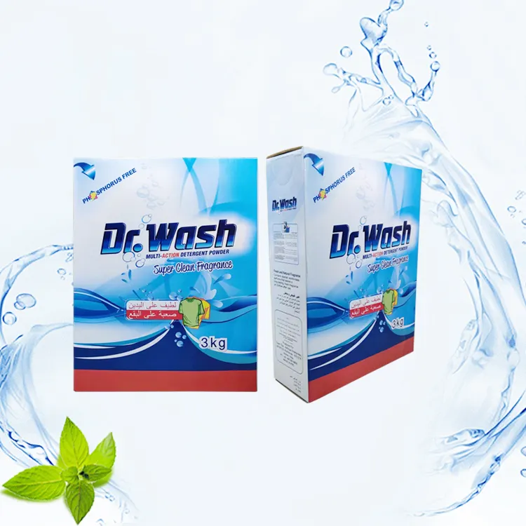 Best Selling High Effective Washing Powder Detergent Bulk Laundry Detergent Powder 3kg