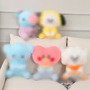 Kpop postura propensa mercancía Bangtan Bt21s peluches productos de peluche Kpop niños muñeco de peluche Bt21s juguetes de peluche para regalos