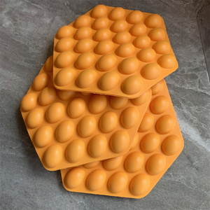 Gaufre bulle artificielle dorée classique originale, style Hong Kong, 3D, croustillante et moelleuse, modèle de présentation, lait, sucre, chocolat - Product Image 4