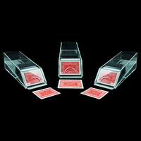 Jeu de cartes professionnel de Texas Hold'em et de Blackjack, 6 jeux de cartes, chaussures de croupier, accessoires de casino, équipement de salle de poker de luxe
