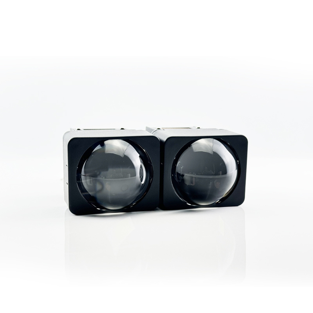 New Arrival Auto LED Headlights Double Cup 1.5 Inch matrix Module Bi Led Projector Lens High Low Beam Laser Headlights Mini Lens