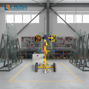 <span class=keywords><strong>Eworld</strong></span> Ventosa Elevadora Portátil de Vidrio P200, Capacidad 200kg, Altura de Elevación 1.6m, Control Manual, Motor, 2 Ventosas, Fácil de Usar - Product Image 1