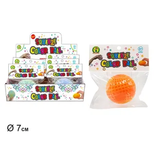 Balle colorée à presser 7 cm, jouet anti-stress pour enfants de 3 ans et plus - Product Image 3