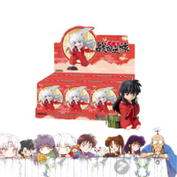 [100% Original Offizieller Shop] Inuyasha Sengoku Journey Serie 6 Stück/Set PVC Blind Box Anime Figur Überraschungsbox