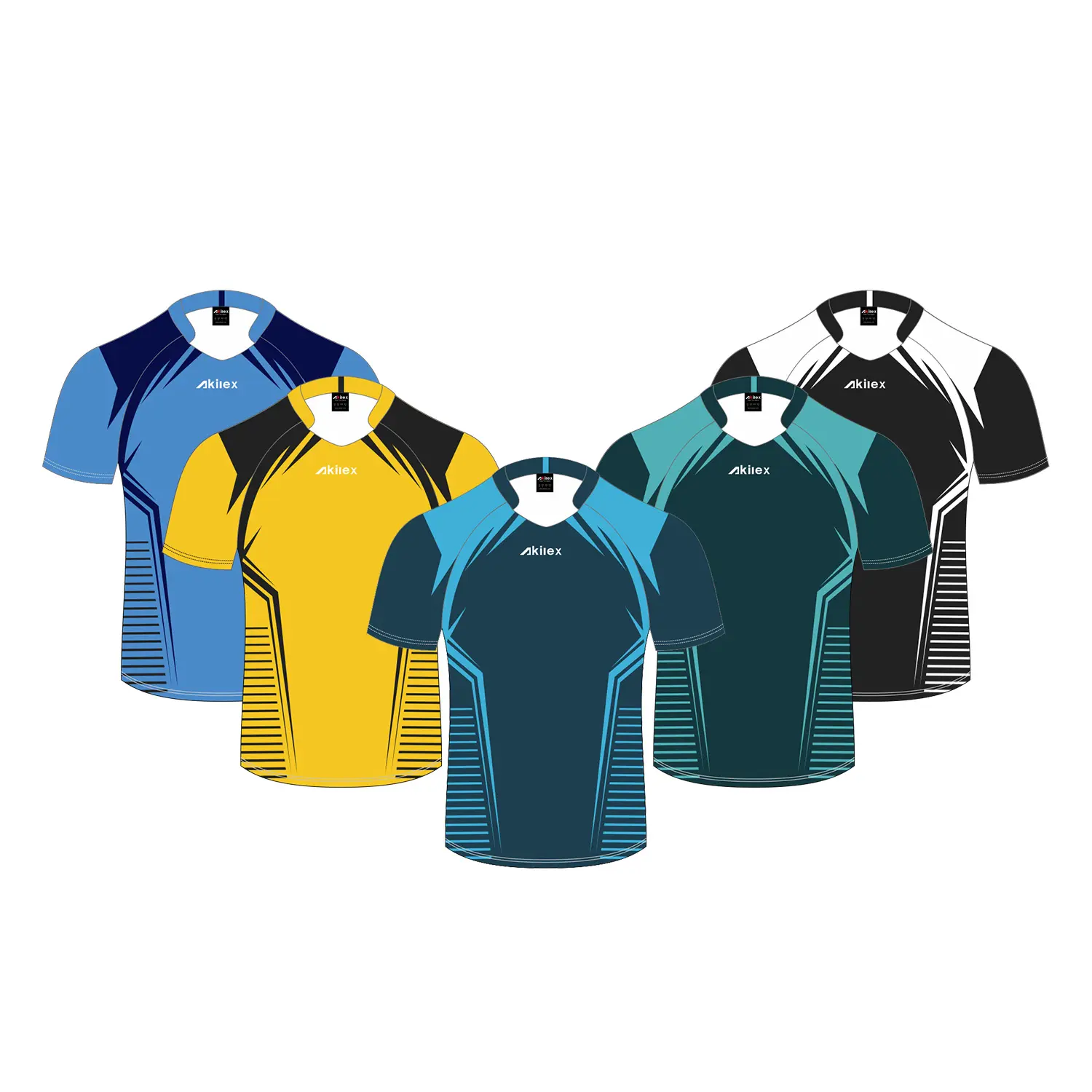 Akilex Wholesale Top Selling good quality Rugby Jersey Custom rugby jersey Shirt sublimation printing