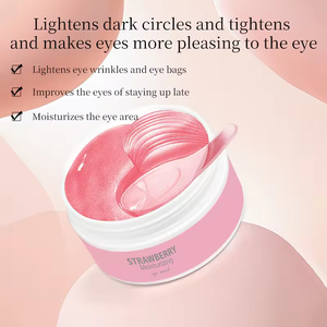 Mascarilla de Ojos de Fresa, Fresca, Hidratante y de Textura Ligera, 80 Piezas, Mascarilla de Ojos Hidratante, Rejuvenecedora y de Textura Ligera - Product Image 3