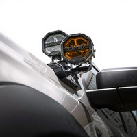 Support de feux de route pour Ford Ranger NEPTR A-pillar, en alliage d'aluminium et de magnésium CNC non destructif, double projecteur