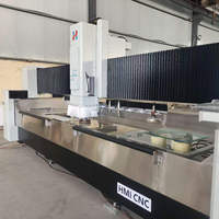 Máquina de Procesamiento CNC ATC de Alta Precisión 1530, Router para Piedra y Granito, Mesa Giratoria de 5 Ejes para Encimeras de Cocina