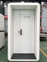 Cabine Sanitaire Extérieure Intelligente Monobloc - Hygiénique, Design Moderne, Portable pour Utilisation en Extérieur, Construction en Panneaux Sandwich, Durable