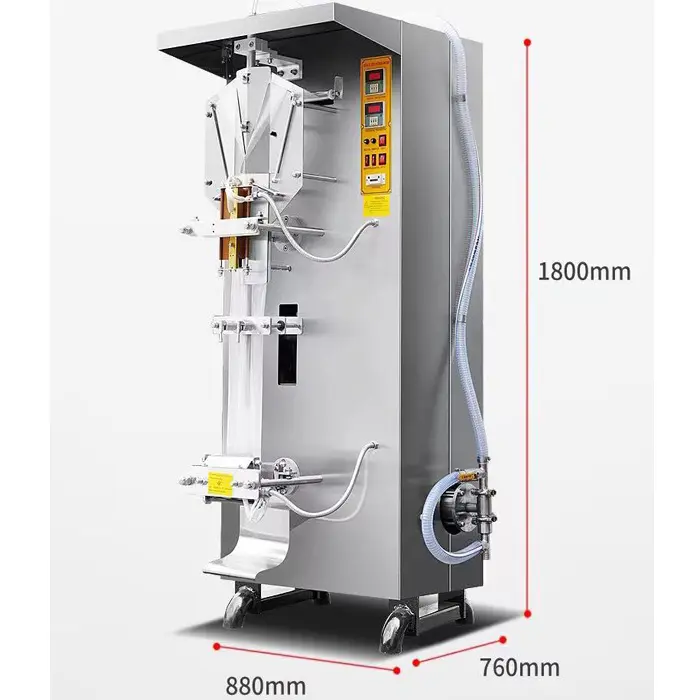 SJ-1000 l automatische vertikale Plastikfolienbeutel-Wasser-/Flüssigkeitsabfüllmaschine Verpackungsmaschine Preis