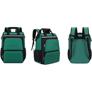 Bolsa de almacenamiento de reparación de electricista de tela Oxford de gran capacidad, cierre de cremallera fuerte, mochila impermeable duradera - Product Image 2