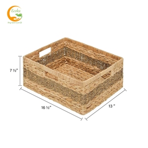 Cestas de Almacenamiento Personalizadas Ecoka, Organizador Ecológico y Duradero para un Estilo Interior Minimalista, Precio de Fábrica - Product Image 1