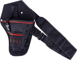 Impact <span class=keywords><strong>Drill</strong></span> Holster Driver <span class=keywords><strong>Drill</strong></span> Holder Bolsa de muñeca portátil Bolsa de hombro con correa desmontable - Product Image 1