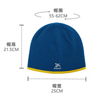 Bonnet unisexe en tricot personnalisé avec votre photo, personnage de dessin animé, style vintage, mélange de laine, blocs de couleur, pour l'extérieur, la neige et les voyages