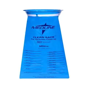 ขายส่งที่กำหนดเอง Disposable Blue Emesis Barf ถุง LeakProof อาเจียนถุงพลาสติก