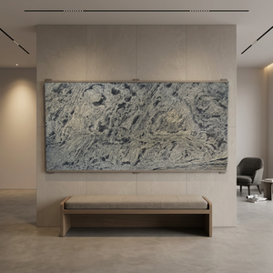 Revêtement mural flexible de luxe en marbre blanc Panda vert Zeera naturel de qualité supérieure, imperméable et écologique pour maison, bar, villa - Product Image 5