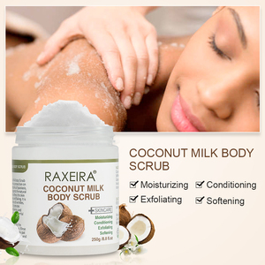 Gommage corporel exfoliant purifiant au lait de coco, blanchissant et naturel, en gros - Product Image 2
