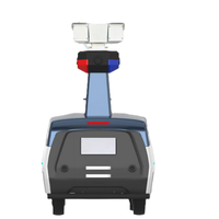 Equipado con Chasis de Conducción Autónoma de Baja Velocidad, Admite Mapeo Automático, Navegación Inteligente para Patrullaje Totalmente Automático
