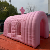 Tunnel Gonflable Personnalisé pour Cérémonie de Demande en Mariage, Tente Gonflable pour Église pour Fête de Mariage