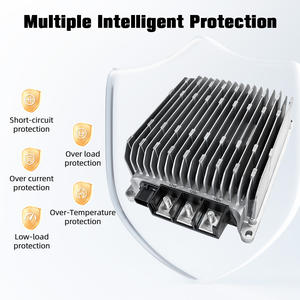 Convertidor de Voltaje Tianpower de 48v a 24v CC, Regulador de Voltaje para Automóviles y Camiones, Convertidor CC a CC, Elevador/Reductor de Voltaje - Product Image 3