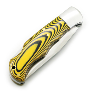 Couteau pliant tactique EDC de haute qualité en gros, couteau de survie premium avec manche en Micarta, meilleur cadeau pour les amateurs de plein air - Product Image 1