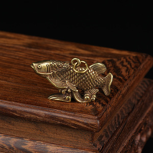 Bestseller Reiner Messing <span class=keywords><strong>Ichthyosaur</strong></span> Auto-Schlüsselanhänger Kleiner Anhänger Schlüsselanhänger - Product Image 6
