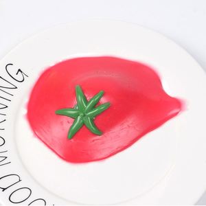 Jouet créatif en TPR, imitation alimentaire, souple, collant, mignon, maïs, anti-stress, nouveauté et farce, jouet tomate squishy - Product Image 4