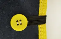 Tableau sensoriel Montessori pour tout-petits, en feutre, pour apprendre les compétences de base de la mise de vêtements, jouets éducatifs Montessori