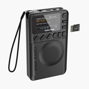 วิทยุพกพา DAB+ FM พร้อมหน้าจอ TFT ลำโพงในตัว และเครื่องเล่น MP3 รองรับการ์ด SD - Product Image 4