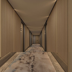 酒店装饰用现代防爆聚氯乙烯薄膜软家具保护墙板隔热层压成品 - Product Image 6